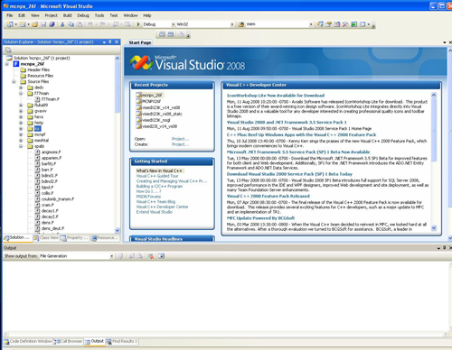 how to create a dialog in intel visual fortran